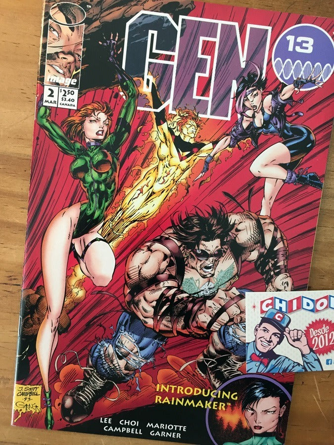 Comic Set - Gen 13 Completo 1st Series 1994 Scott Campbell