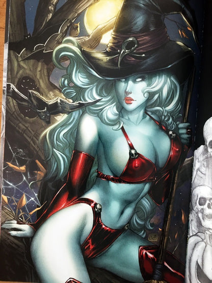 Comic K - Lady Death Revelations Incentive Firma Pulido Coa