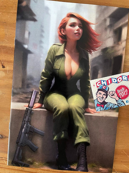 Comic - Heat Seeker Gun Honey #1 Will Jack Sexy A Virgin