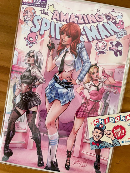 Comic Set - Amazing Spider-man #25 Scott Campbell Sin Firma