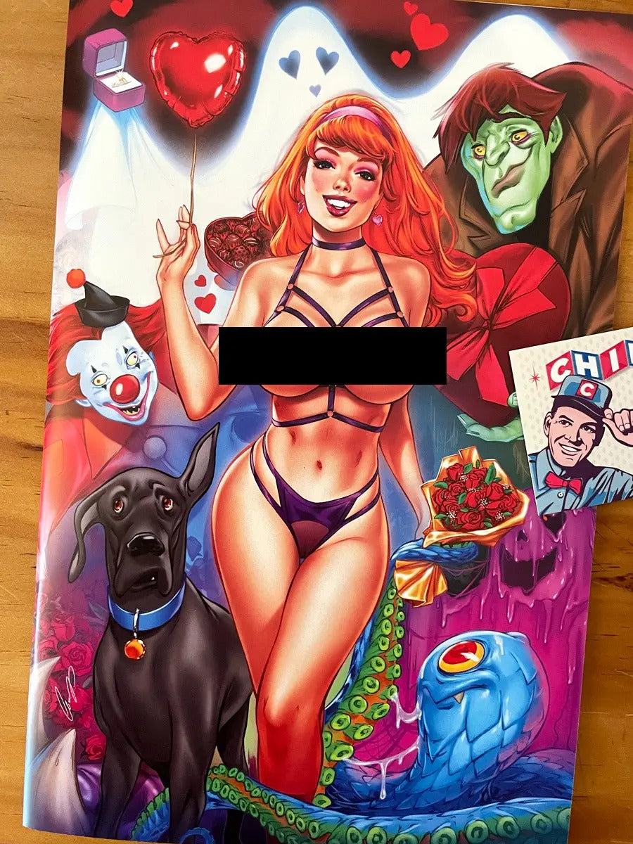 Comic - Jinkies #2 Chatzoudis Topless Daphne Scooby Doo