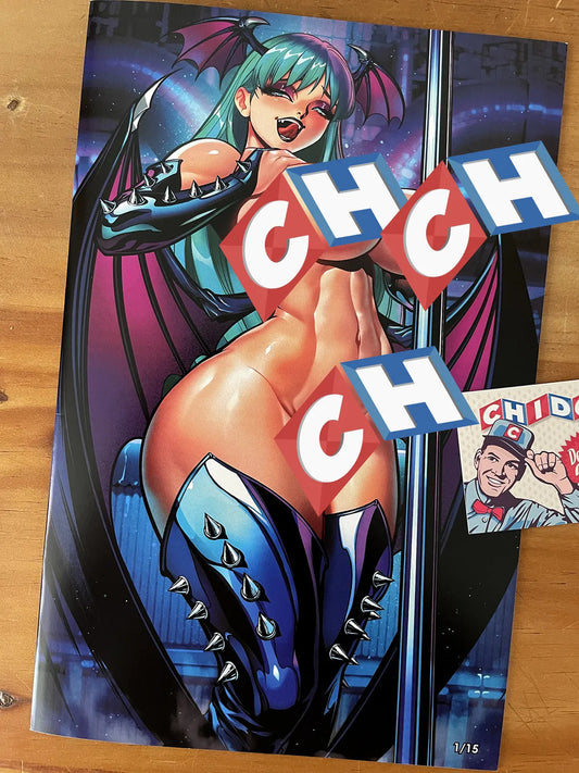 Sketchbook - Gritty & Gorgeous Pinup Varese Morrigan Nude