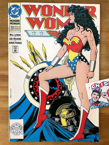 Comic - Wonder Woman #72 Brian Bolland