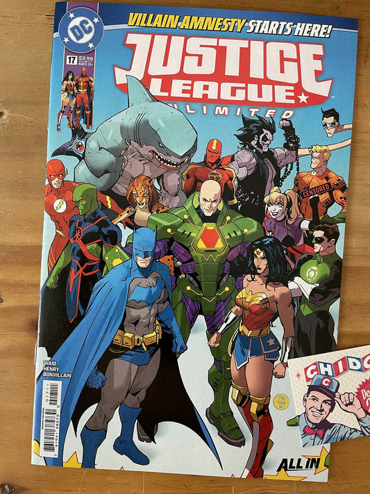 Comic - Justice League Unlimited #17 Jimenez Batman Lobo