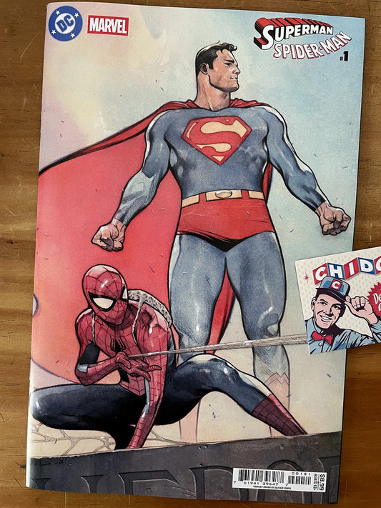 Comic - Superman Spider-man #1 Olivier Coipel Variant