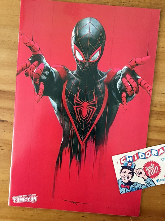 Comic - Miles Morales Spider-man #39 Ivan Tao Nycc Virgin