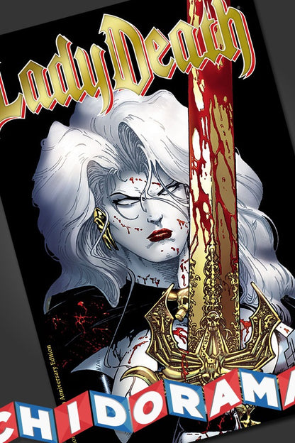 Comic - Lady Death Reckoning #1 25th Anniversary Firmado Coa