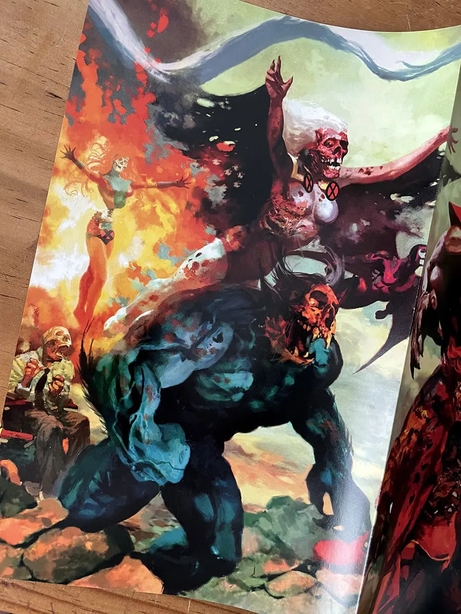 Comic - Marvel Zombies Dead Days #1 X-men Jim Lee Tributo