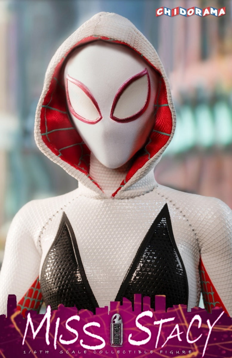 Figura - Spider-gwen Stacy Bullethead Bh005 Nueva Y Sellada