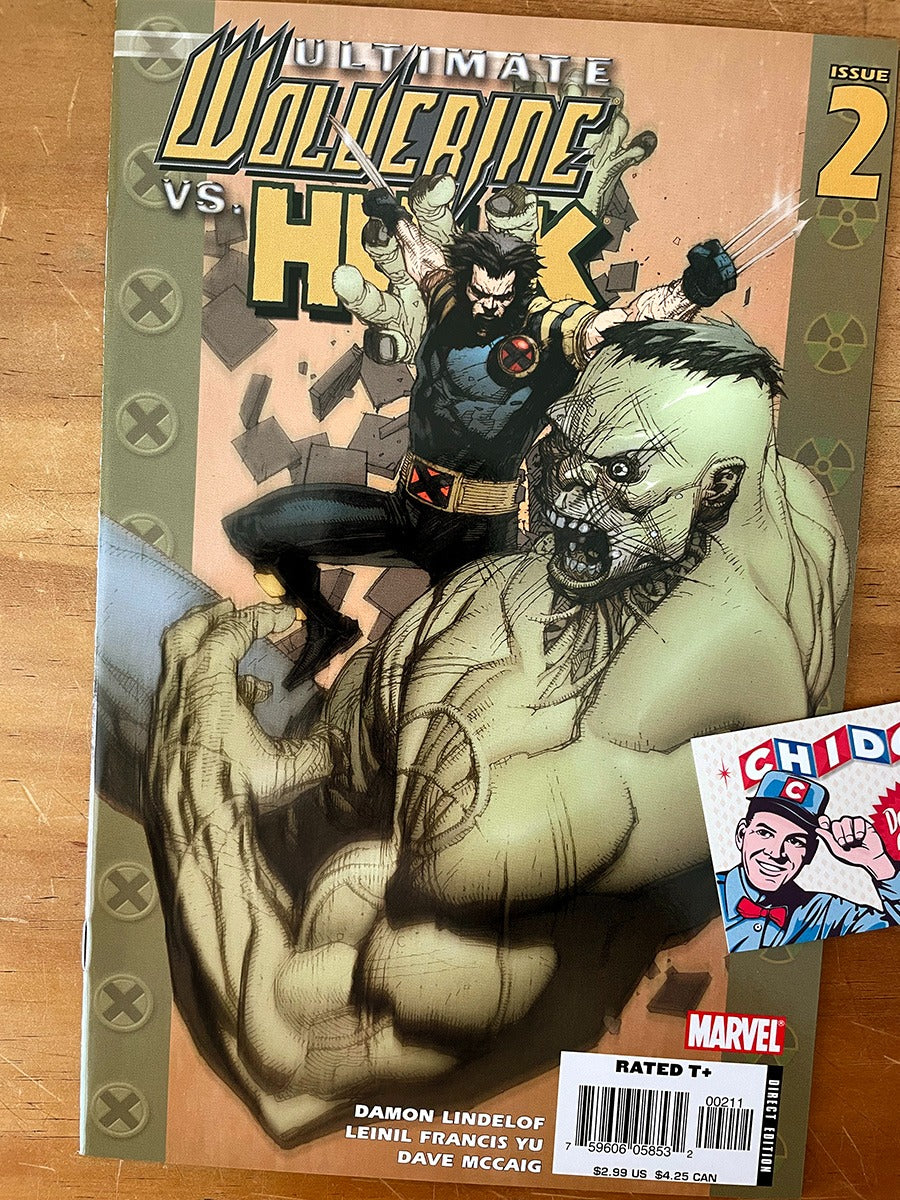 Comic Set - Ultimate Wolverine Vs Hulk