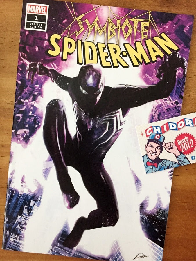 Comic - Symbiote Spider-man #1 Alexander Lozano Black Spidey