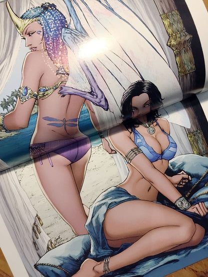 Comic - Aspen Splash Swimsuit 2010 Michael Turner