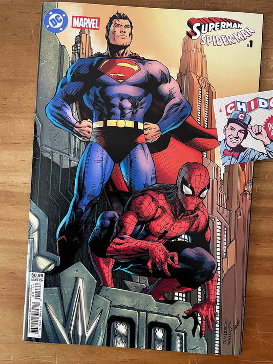Comic - Superman Spider-man #1 Jim Lee Variant