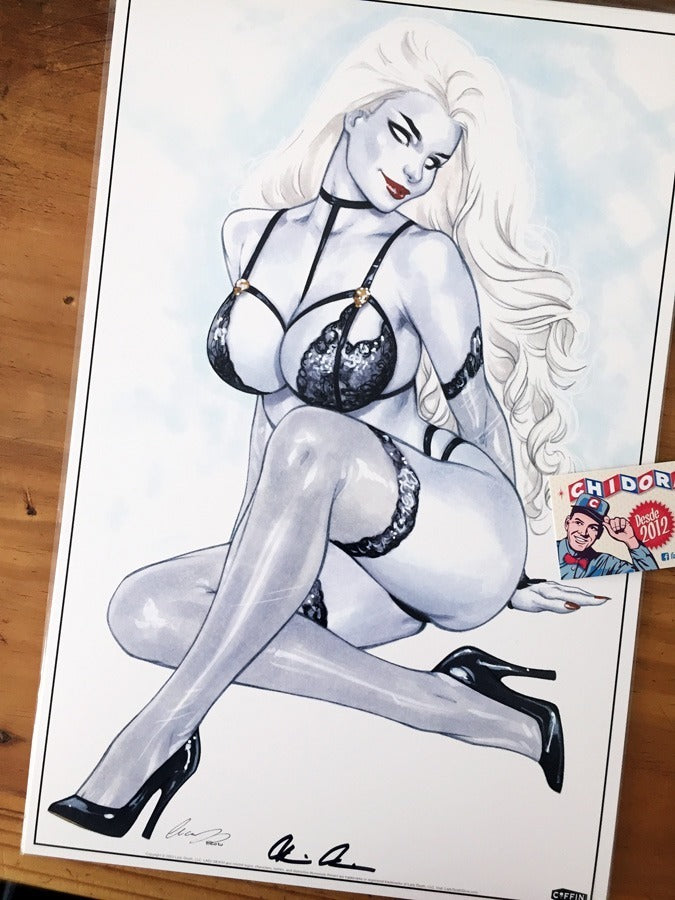 Print - Print Lady Chatzoudis Firma Con Coa