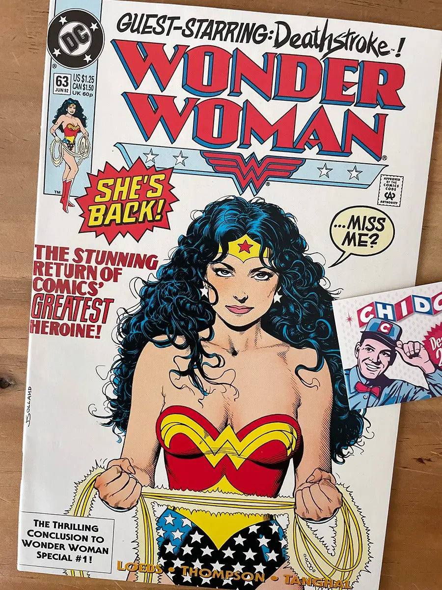 Comic - Wonder Woman #63 Bolland Cover