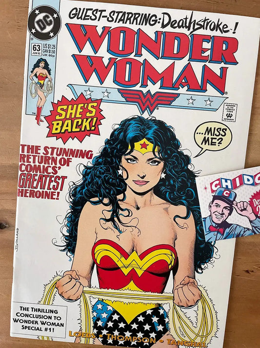 Comic - Wonder Woman #63 Bolland Cover
