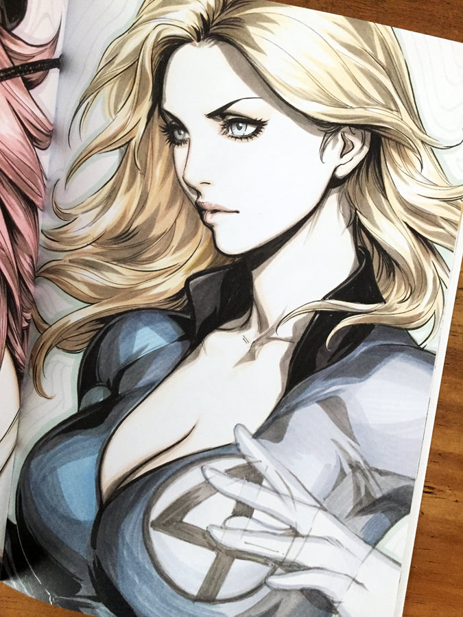 Sketchbook - Ink & Brush Inktober 2019 Artgerm Firmado