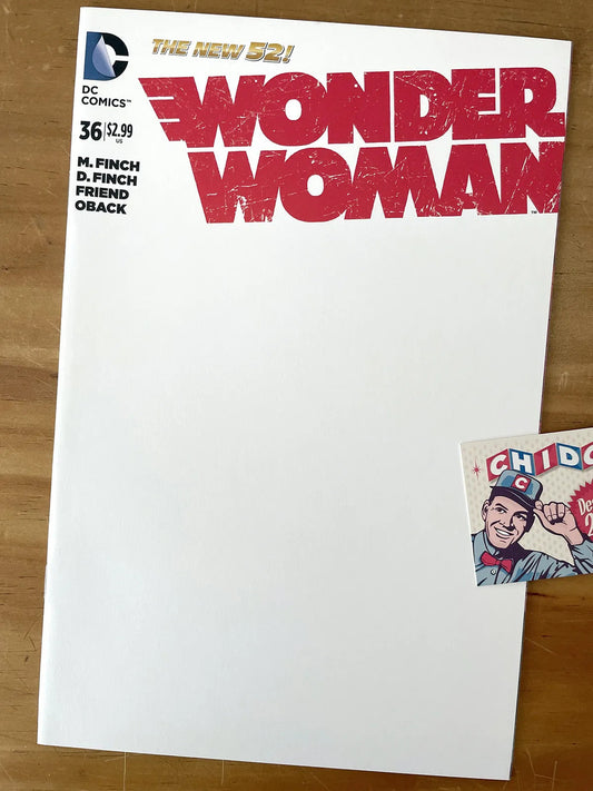 Comic - Wonder Woman #36 Blank Variant
