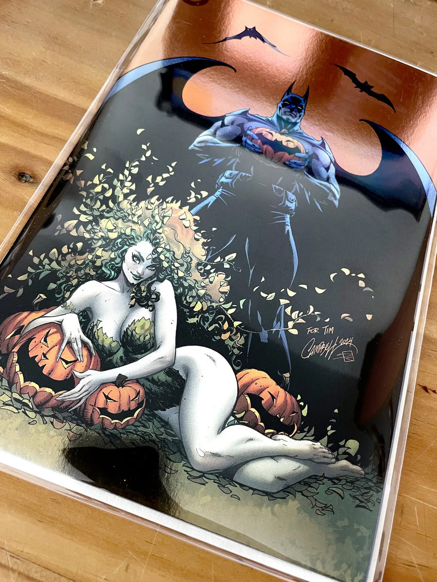 Comic - Batman The Last Halloween 5 Campbell Foil Poison Ivy