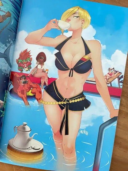 Comic - Street Fighter Swimsuit 2023 Chun Li Panzer Sexy