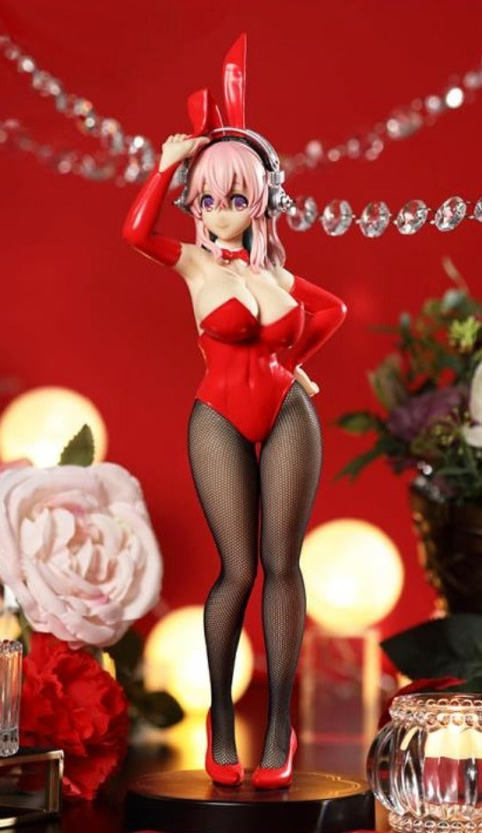 Figura - Super Sonico Bicute Bunnies Figure Furyu Red Nueva