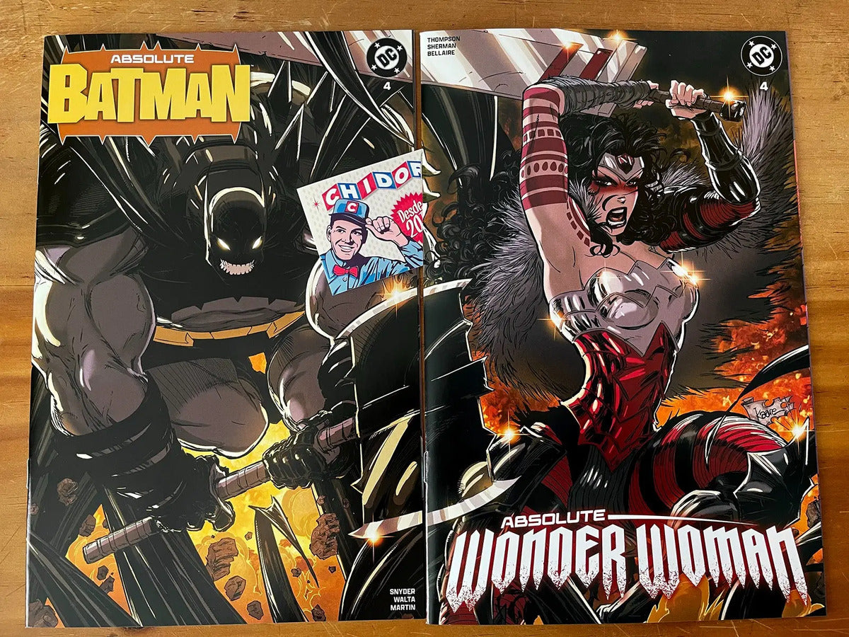 Comic Set - Absolute Batman #4 Kaare Andrews Scott Snyder