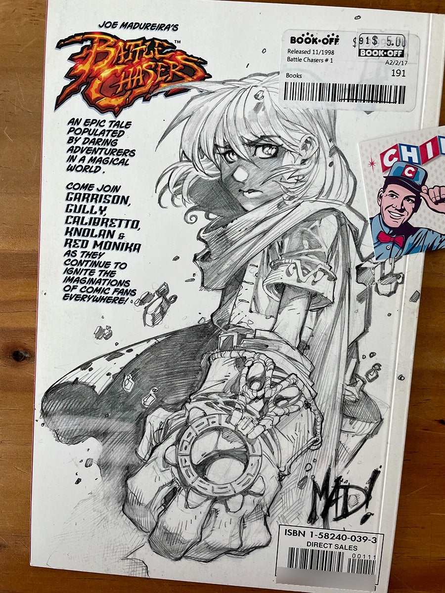 Comic - Battle Chasers Collected Madureira Red Monika Sexy