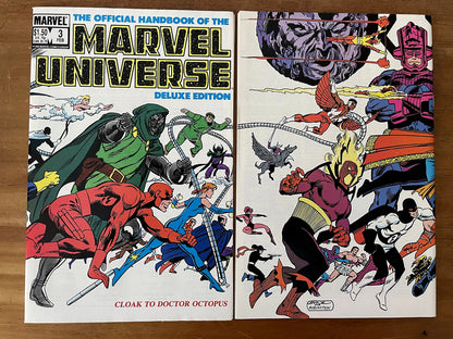 Comic Set - Marvel Universe John Byrne X-men Spider-man