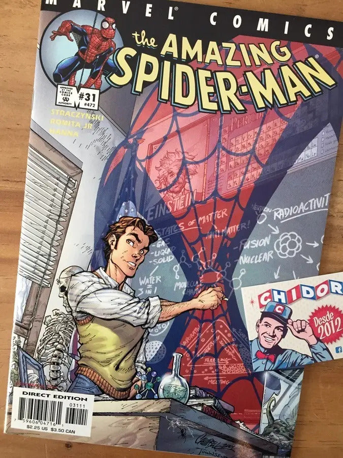 Comic Set - Amazing Spider-man #472 - #475  Scott Campbell
