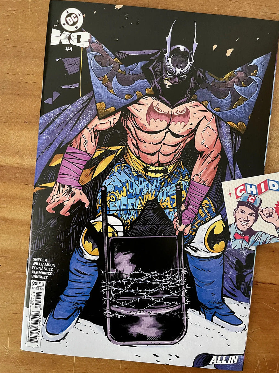 Comic - Dc Ko #3 Warren Johnson Superman Batman Lucha Libre