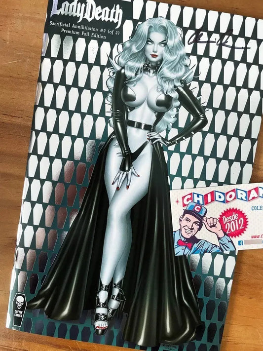 Comic - Lady Death Sacrificial Annihilation #1 Premium Foil
