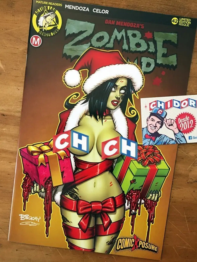 Comic - Zombie Tramp #42 Holiday Ltd Bill Mckay Naughty