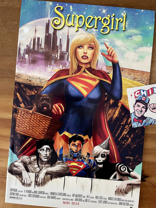 Comic - Supergirl #40 Wizard Of Oz Movie Poster Variant