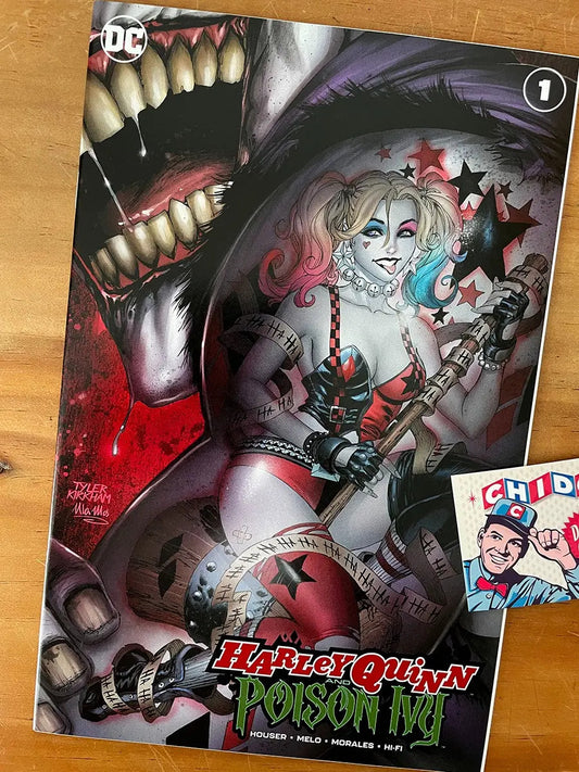 Comic - Harley Quinn And Poison Ivy #1 Kirkham Tattoo Harley