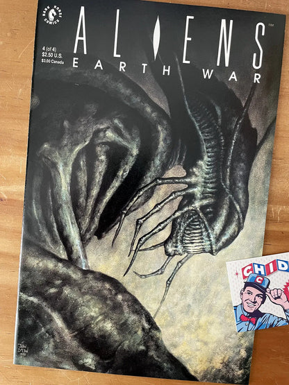 Comic Set - Alien Earth War Completo Alien Warrior Xenomorph