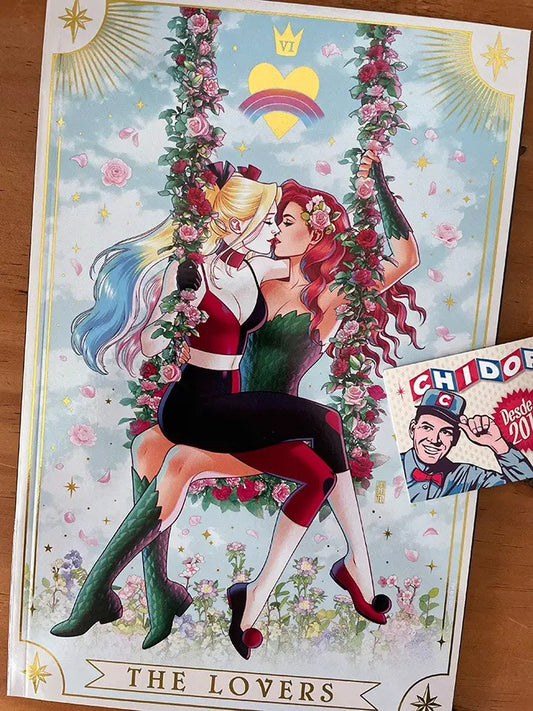 Comic - Dc Pride 2023 Bartel Gold Foil Harley Quinn Holiday