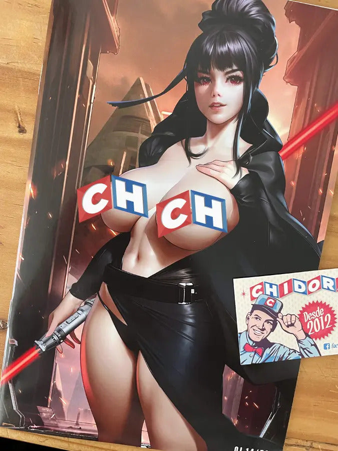 Comic - Samurai Of Oz #4 Sexy Dark Side Sith Topless Variant