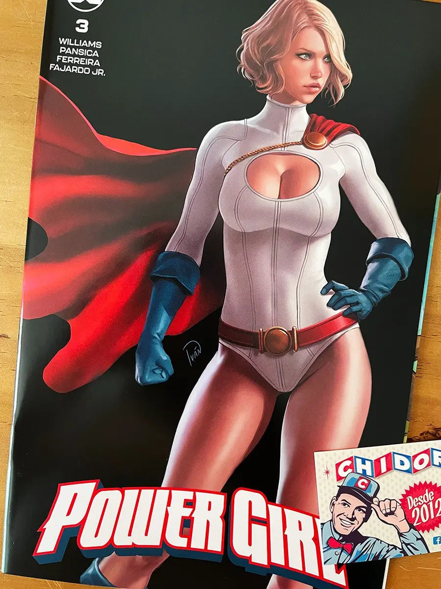 Comic - Power Girl #3 Ivan Talavera Sexy Trade