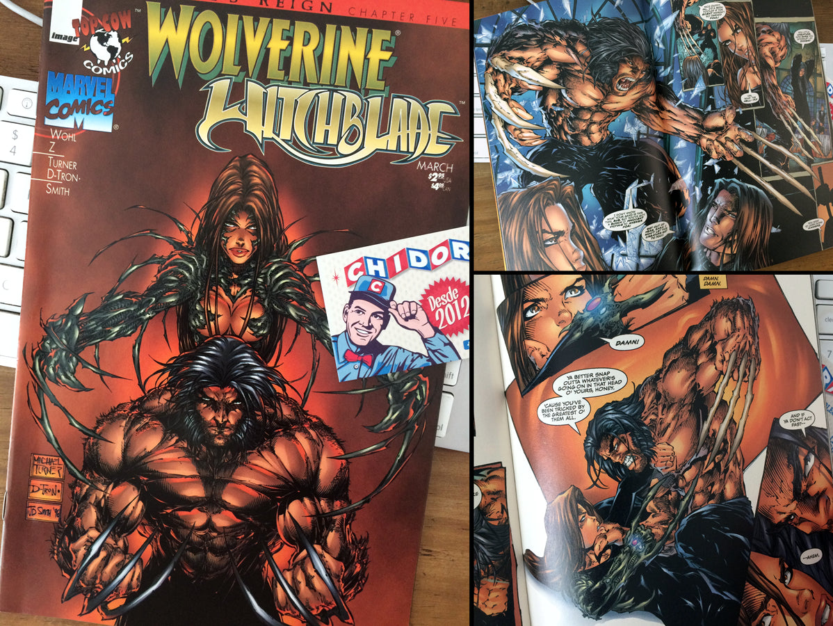 Comic - Wolverine / Witchblade #1 Michael Turner