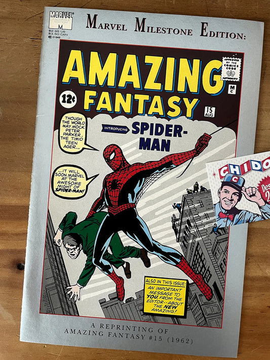 Comic - Amazing Fantasy #15 Milestone Edition Spider-man