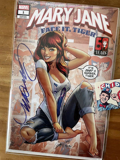 Comic - Mary Jane Face It Tiger #1 Campbell Cover A Firmada