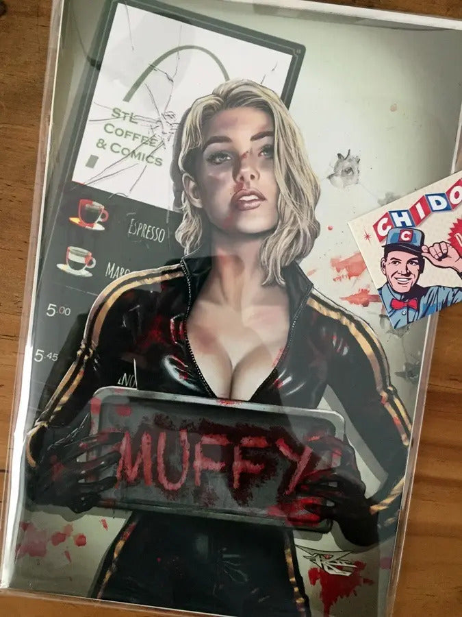 Comic - Muffy The Pimp Slayer #1 Ron Leary Catwoman #51 Ah