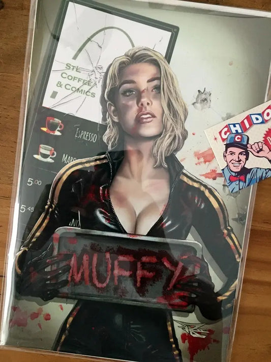 Comic - Muffy The Pimp Slayer #1 Ron Leary Catwoman #51 Ah