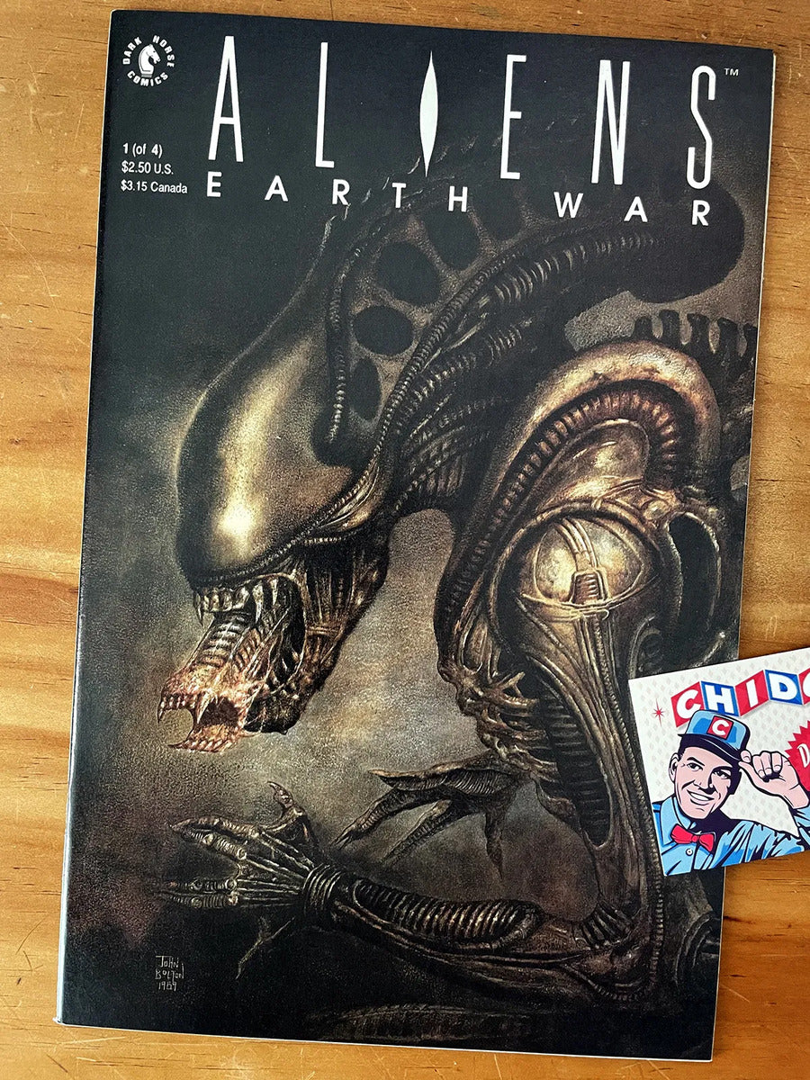 Comic Set - Alien Earth War Completo Alien Warrior Xenomorph