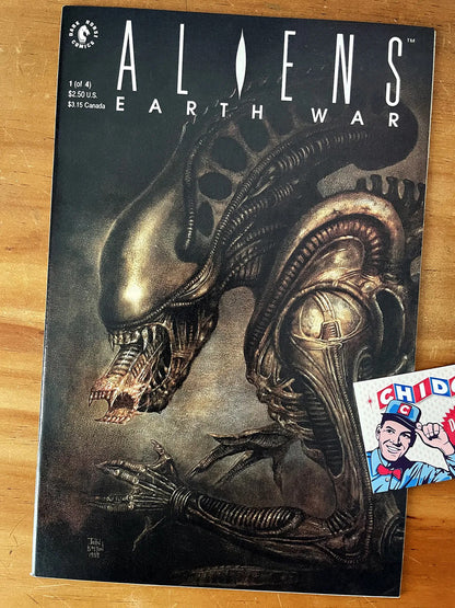 Comic Set - Alien Earth War Completo Alien Warrior Xenomorph