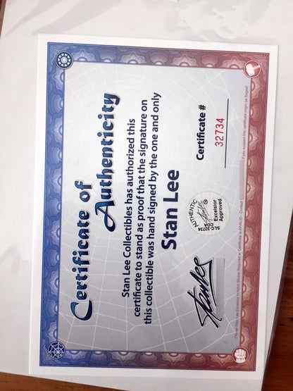 Comic - Gwenpool #18 Emma Frost Jim Lee Stan Lee Firmado Coa