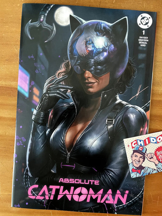 Comic - Absolute Catwoman #1 Carla Cohen Batman Variant