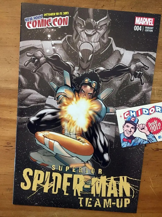 Comic - Superior Spider-man #4 Humberto Ramos Nycc Sepia