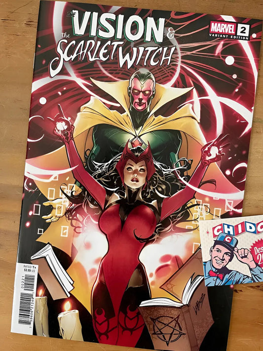 Comic - Vision & The Scarlet Witch #2 Lobos Variant Sexy