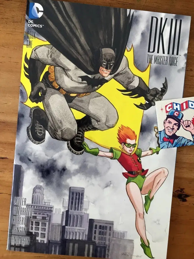 Comic - Dark Knight 3 #1 Master Race Thompson Batman